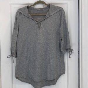 Nanette Lenore Hooded Tunic/Top Women’s Size XL
